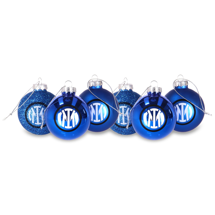 INTER CHRISTMAS BAUBLE SET