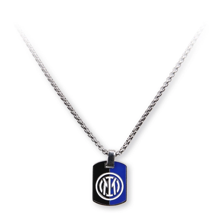 INTER COLLANA CON PIASTRINA