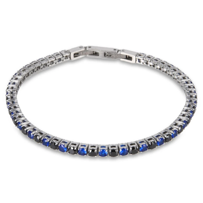 INTER CUBIC TENNIS BRACELET