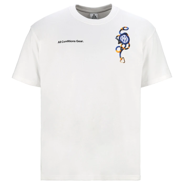 FC INTER ACG WHITE T-SHIRT 2025/26