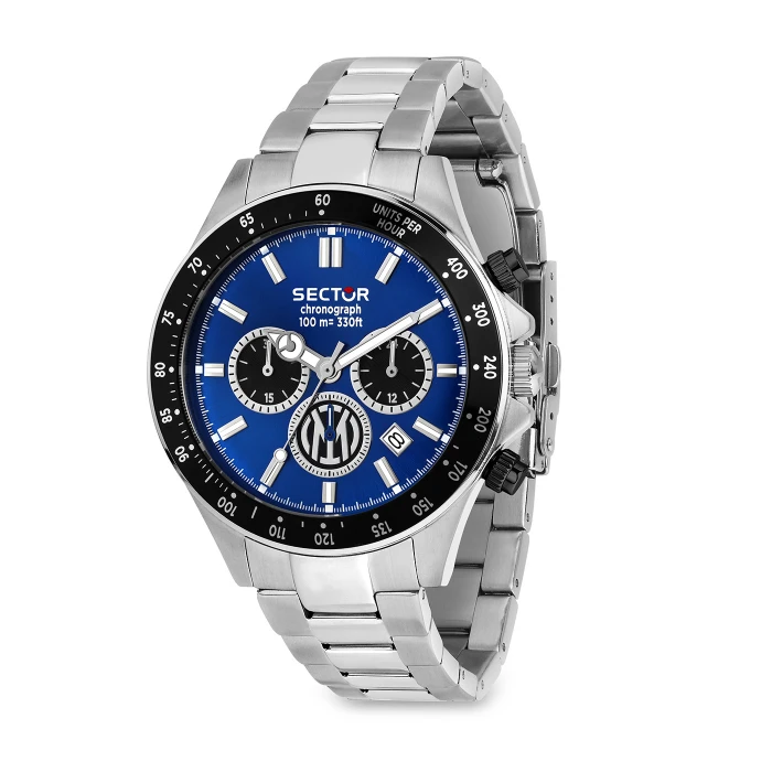 SECTOR X INTER LOGO STEEL BRACELET WATCH