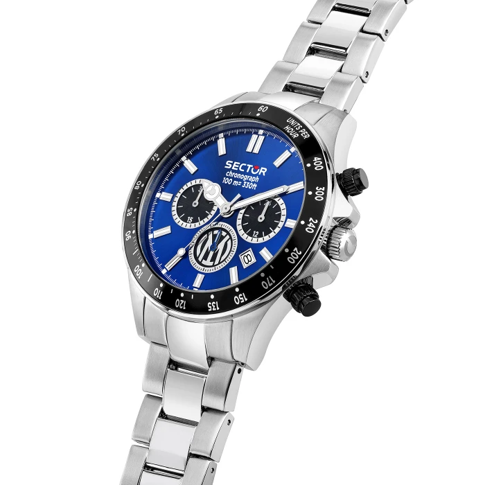 SECTOR X INTER LOGO STEEL BRACELET WATCH