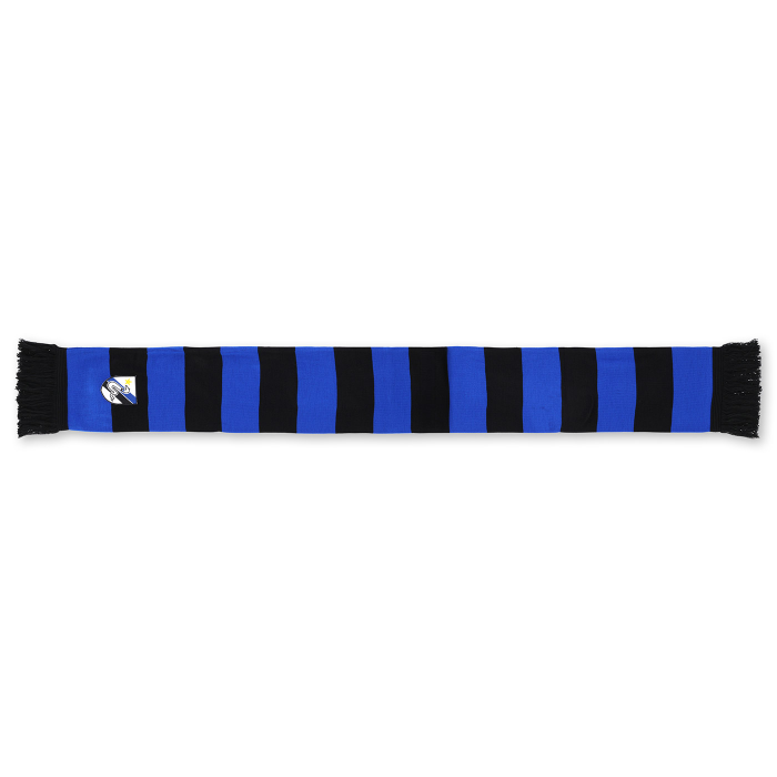 INTER BLACK AND BLUE SNAKE SCARF