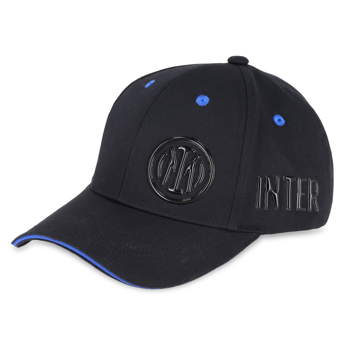 INTER BLACK LOGO CAP
