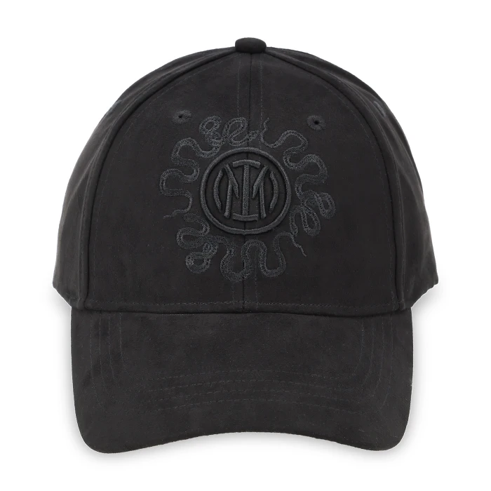 INTER BLACK ALCANTARA CAP