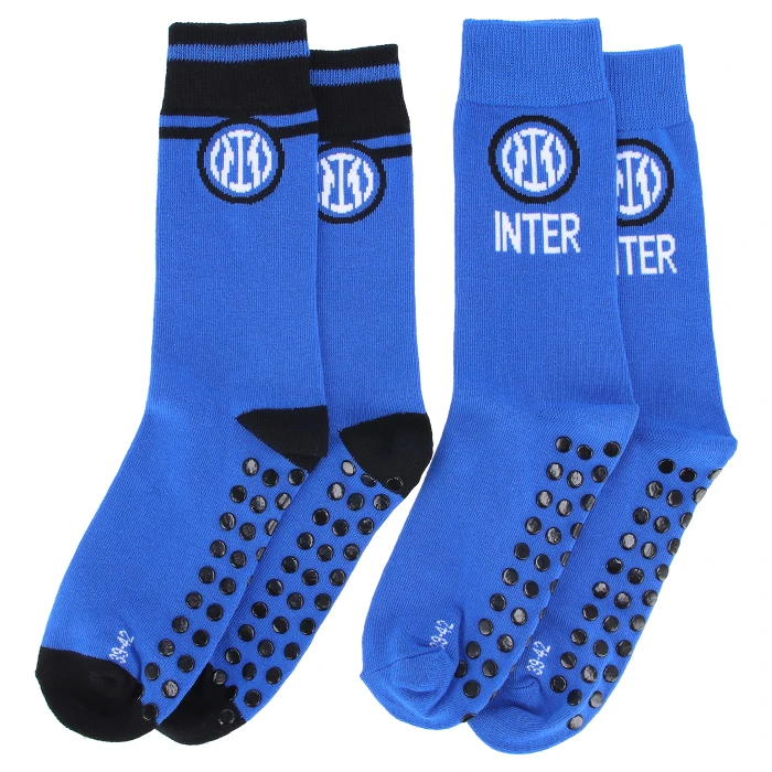 INTER NON-SLIP SOCKS 2 PAIRS SET