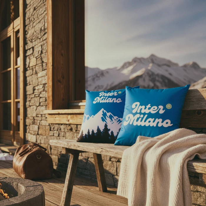 INTER WINTER HOLIDAY PILLOW