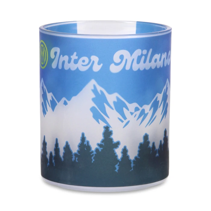 INTER WINTER HOLIDAY GLASS MUG