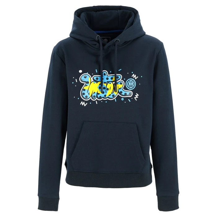INTER BABY SNAKE HOODED TOP - KIDS