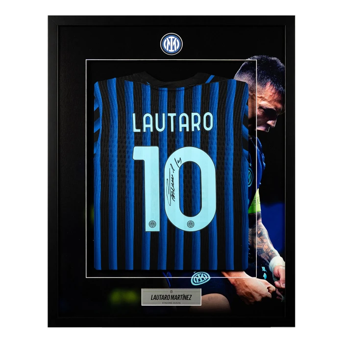 INTER MAGLIA GARA HOME MATCH 25/26 AUTOGRAFATA LAUTARO