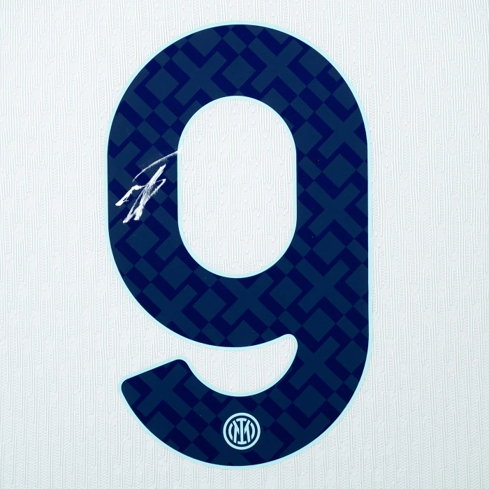 INTER AWAY MATCH JERSEY 2025/26 SIGNED THURAM