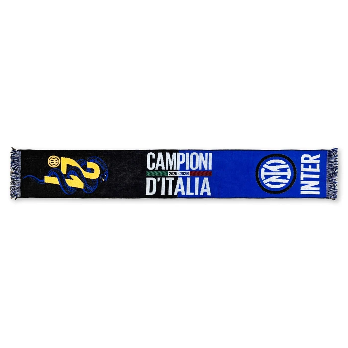 INTER CAMPIONI D'ITALIA 25/26 JAQUARD SCARF