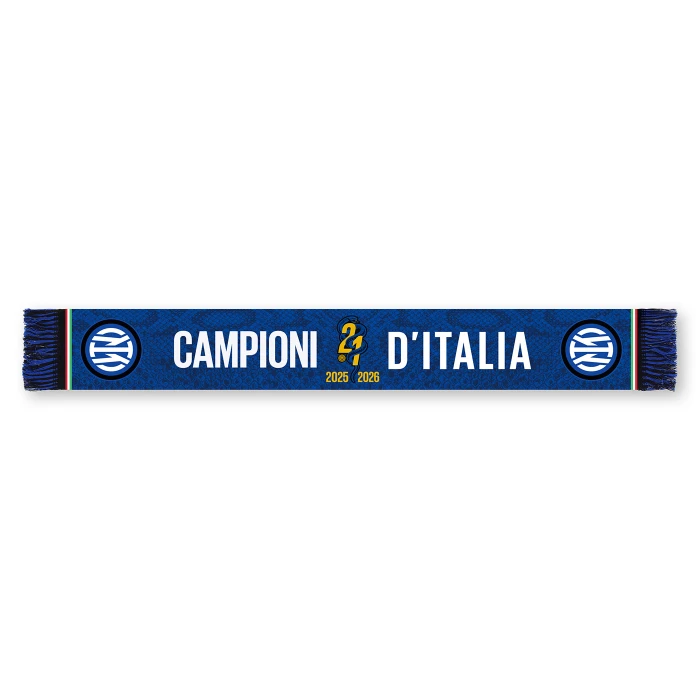 INTER CAMPIONI D'ITALIA 25/26 SATIN SCARF