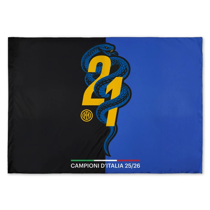 INTER CAMPIONI D'ITALIA 25/26 FLAG