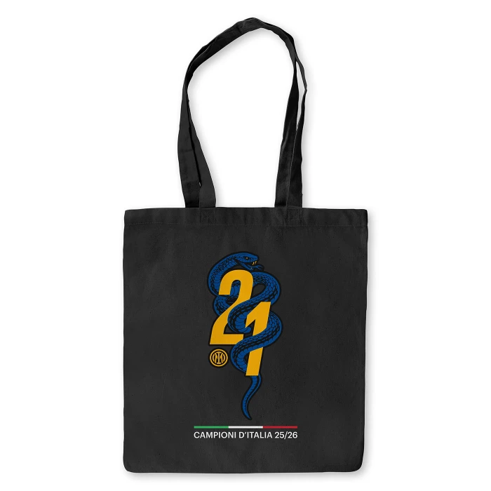 INTER CAMPIONI D'ITALIA 25/26 TOTE BAG