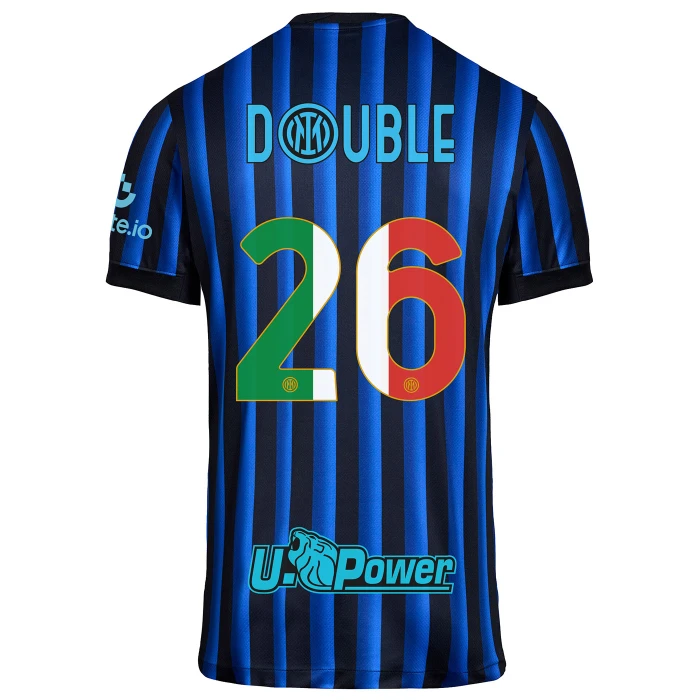 FC INTER HOME STADIUM JERSEY 2025/26 - DOUBLE 26