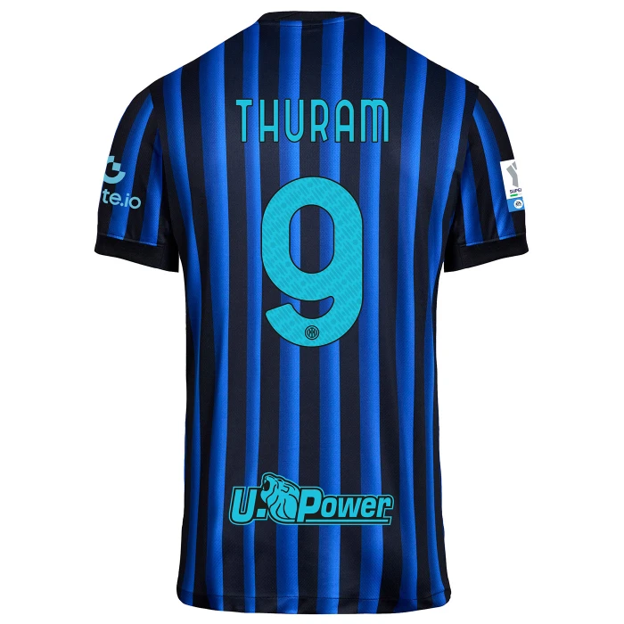 FC INTER HOME SUPERCUP JERSEY 2025 - THURAM 9