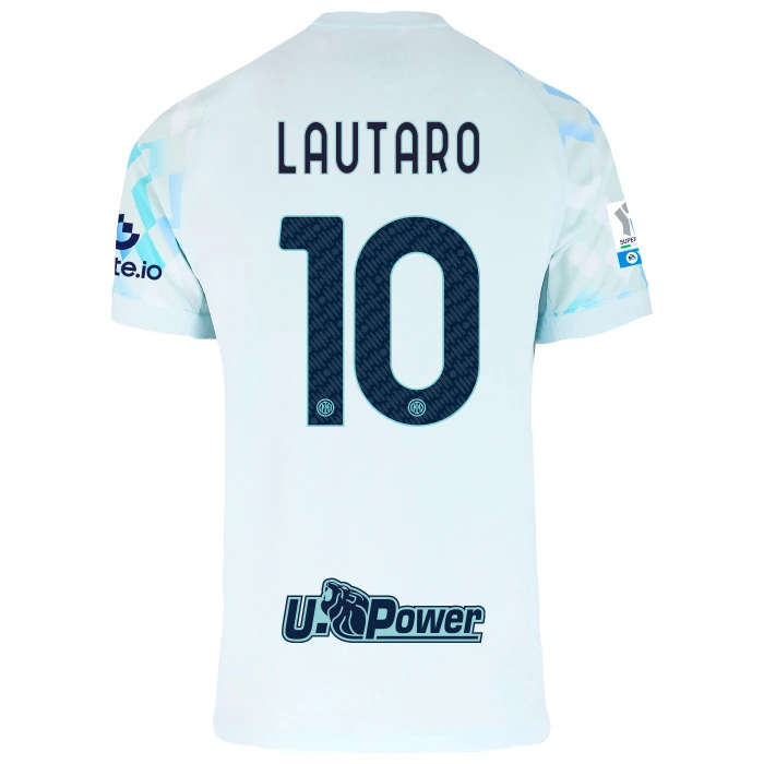 INTER MAGLIA GARA AWAY SUPERCOPPA 2025 - LAUTARO 10