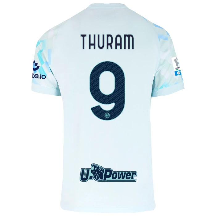 INTER MAGLIA GARA AWAY SUPERCOPPA 2025 - THURAM 9