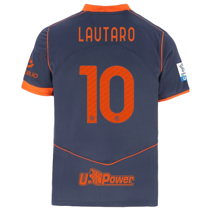 INTER MAGLIA GARA THIRD SUPERCOPPA 2025 - LAUTARO 10