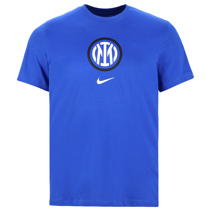 INTER T-SHIRT CREST BLU