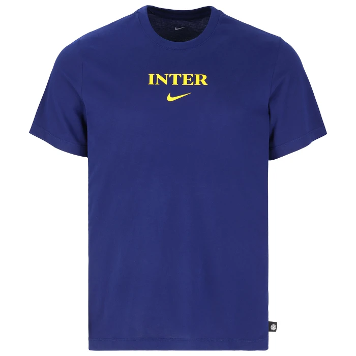 INTER WORDMARK T-SHIRT BLUE
