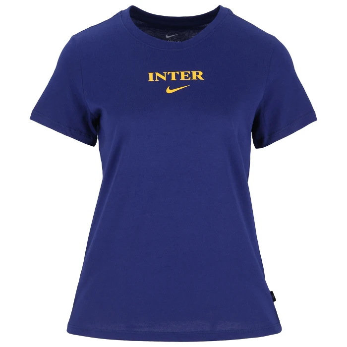 INTER WORDMARK T-SHIRT BLUE - WOMAN