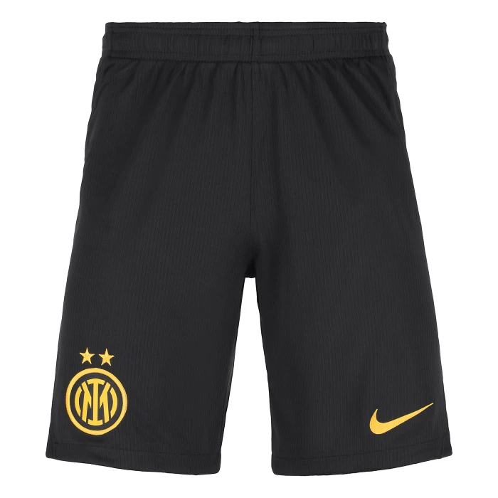 INTER HOME SHORTS BLACK 26/27 - KIDS