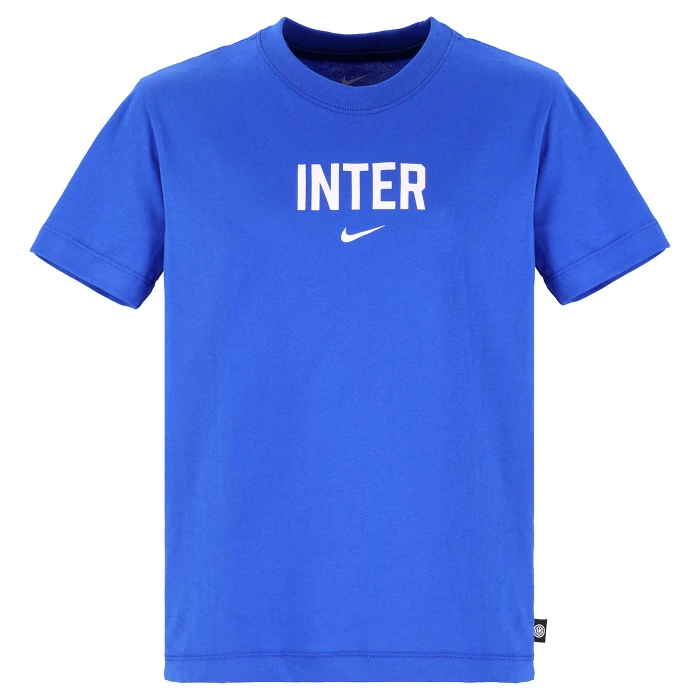 INTER WORDMARK T-SHIRT BLUE 26/27 - KIDS