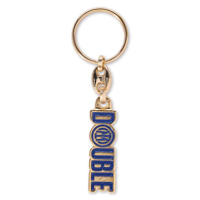 INTER DOUBLE GOLDEN KEYRING