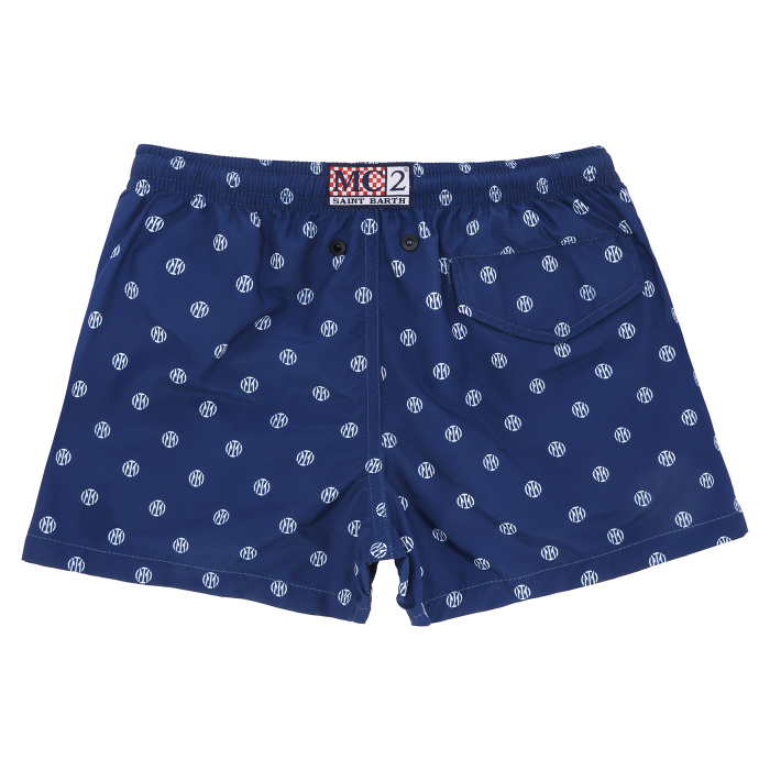 INTER X MC2 SAINT BARTH MONOGRAM SWIMSUIT - KIDS