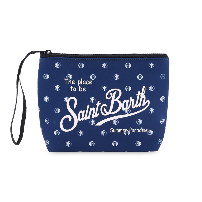 INTER X MC2 SAINT BARTH MONOGRAM POUCH
