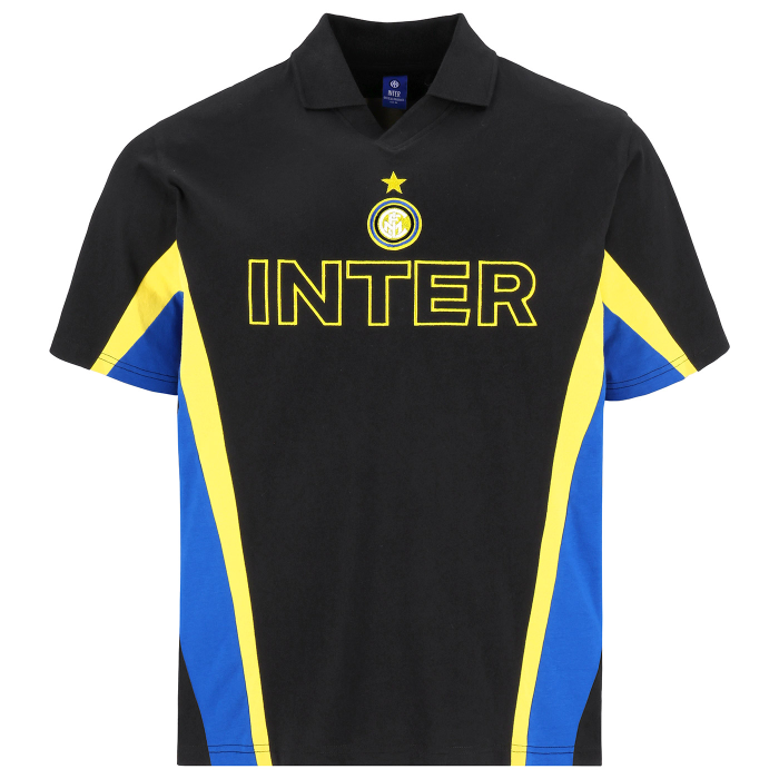 INTER RETRO COLLECTION BLACK POLO