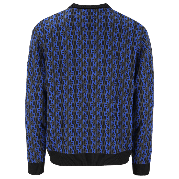 INTER BLACK AND BLUE RETRO COLLECTION SWEATER