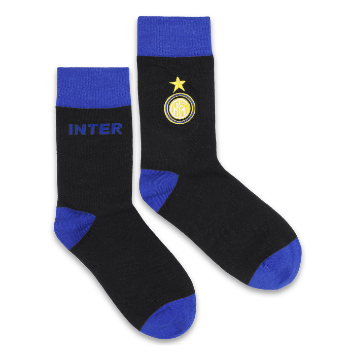 INTER RETRO COLLECTION BLACK SOCKS