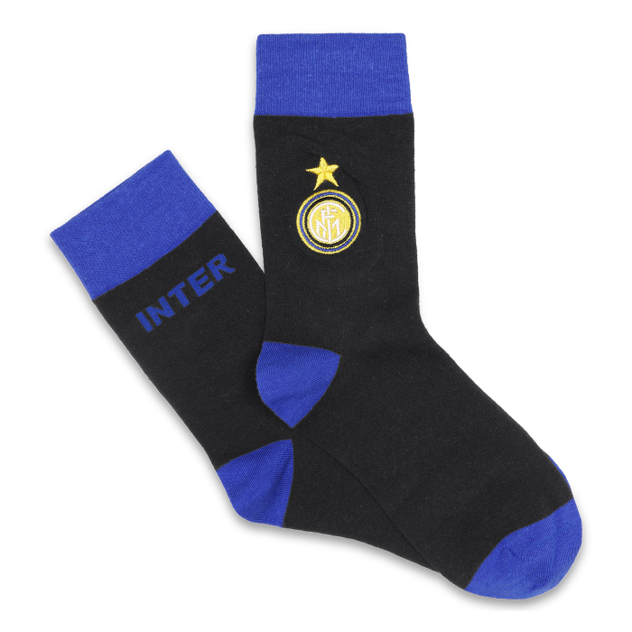INTER RETRO COLLECTION BLACK SOCKS