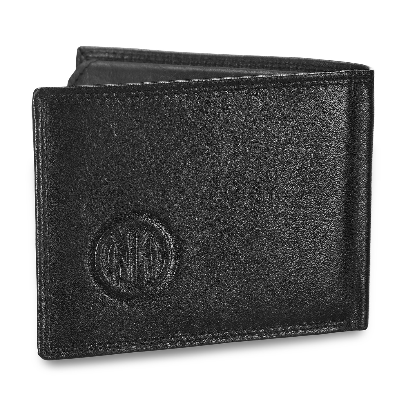 Image IM LOGO AND LETTERING LEATHER WALLET - 1 