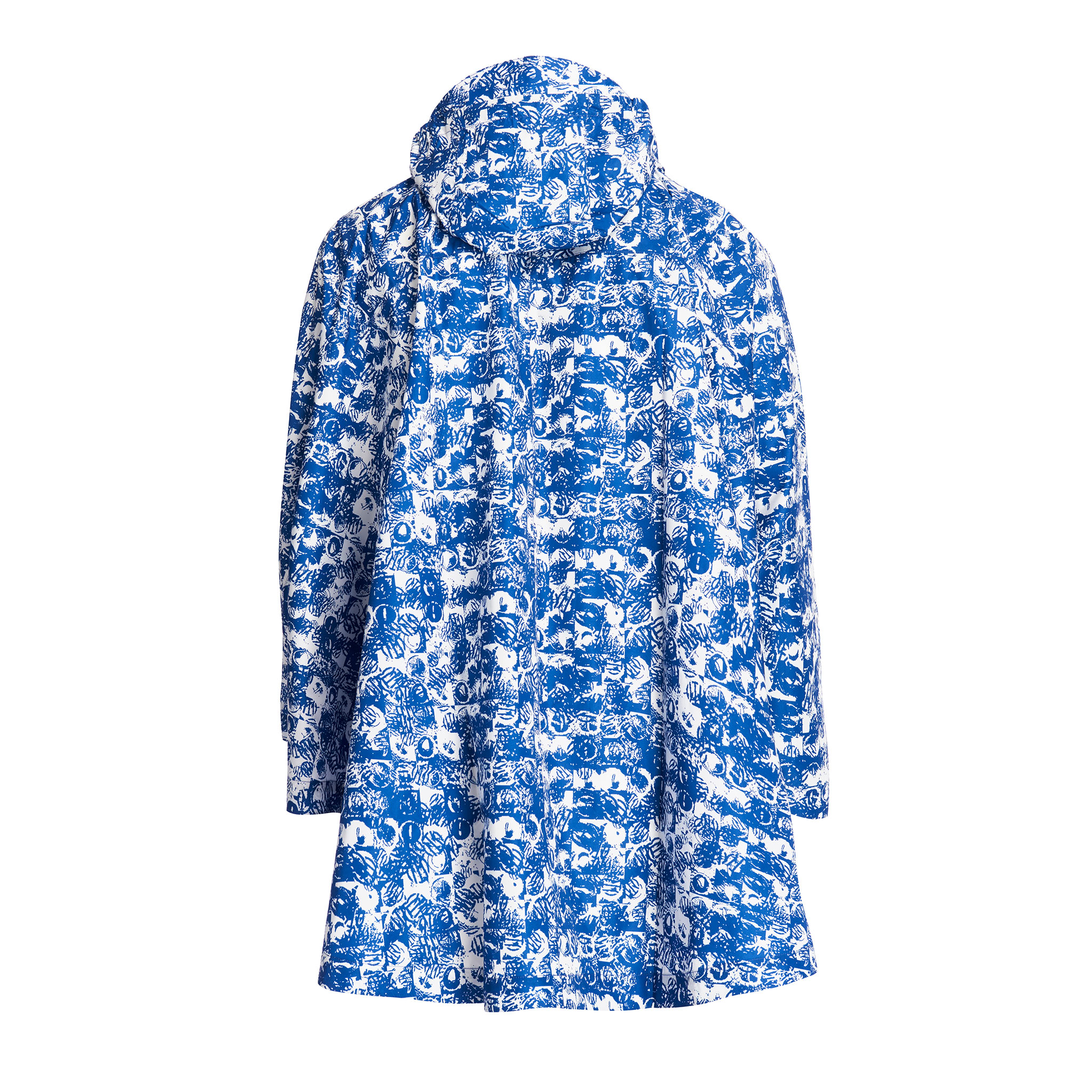 ジップ フロント ポンチョ ／ ZIP FRONT PONCHO